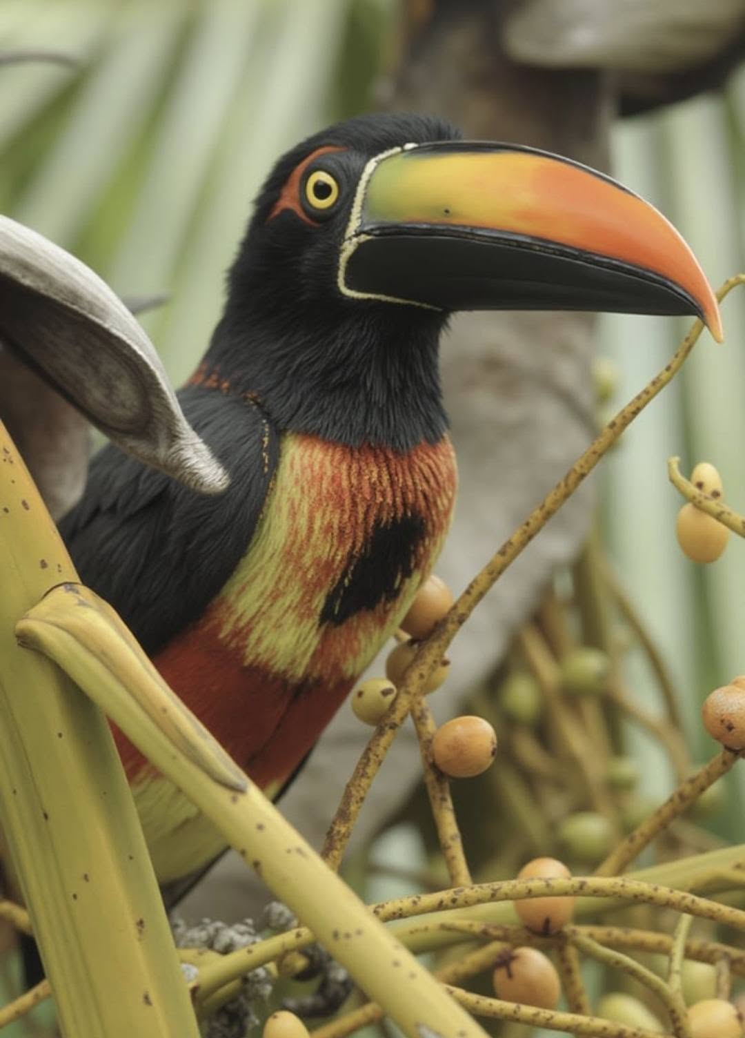 Toucan seen during birdwatching in Costa Rica